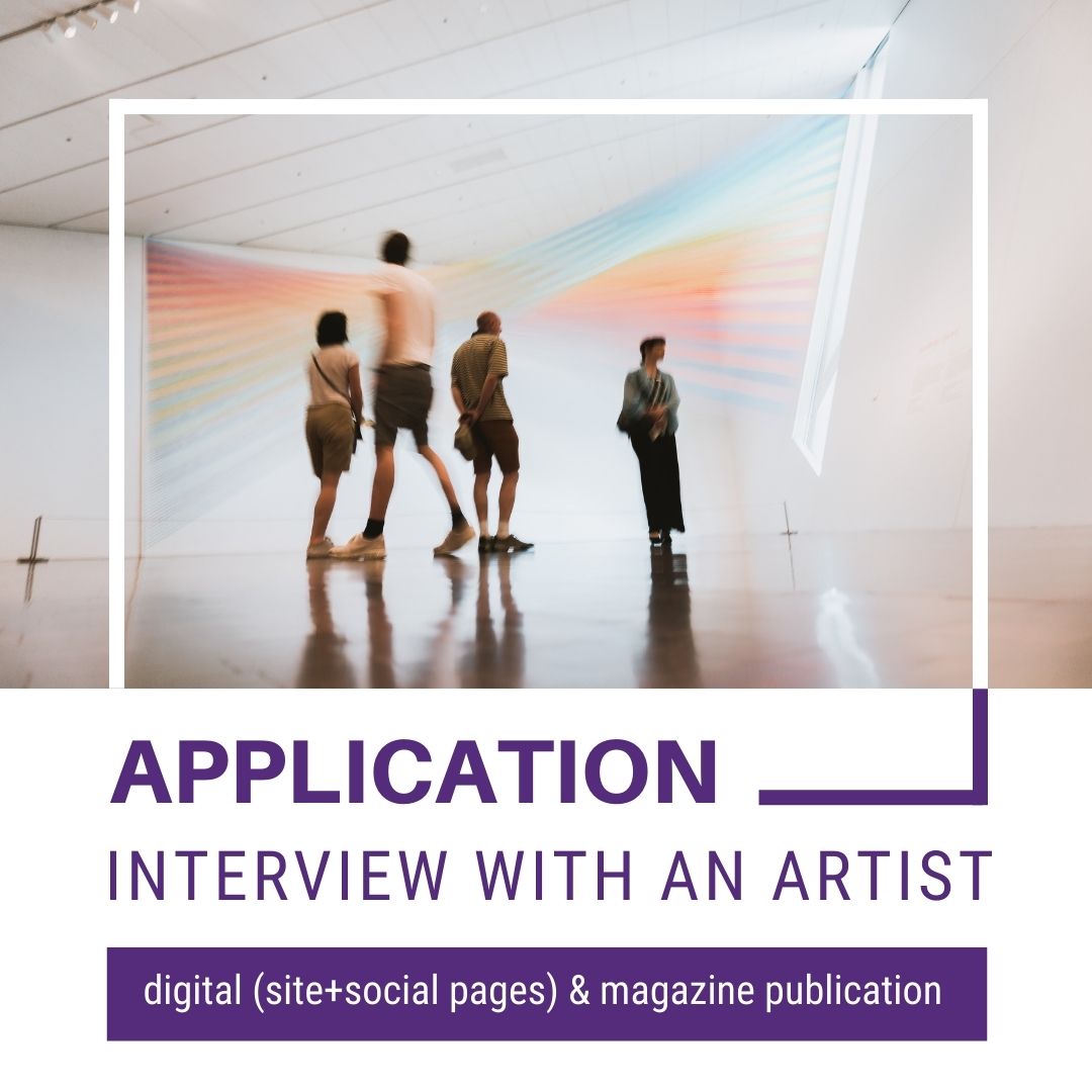 Personal interview - digital and magazine publication