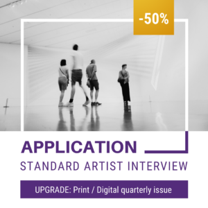 Standard Personal interview - UPGRADE: Print and Digital Quarterly Magazine issue (light option)