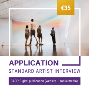 Standard Personal interview - BASE: Digital publication on website + social media post