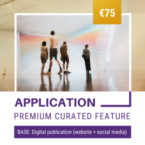 Premium Curated Personal interview - BASE: Digital publication on website + social media post
